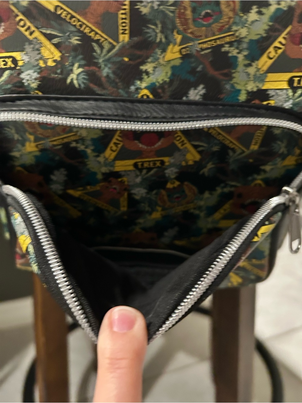 Funko Jurassic Park T-Rex Dinosaur Caution Mini Backpack 2022 - Picture 3 of 5
